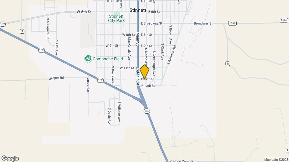 1200 S Morse Ave Mapa y Detalles de la Ubicación