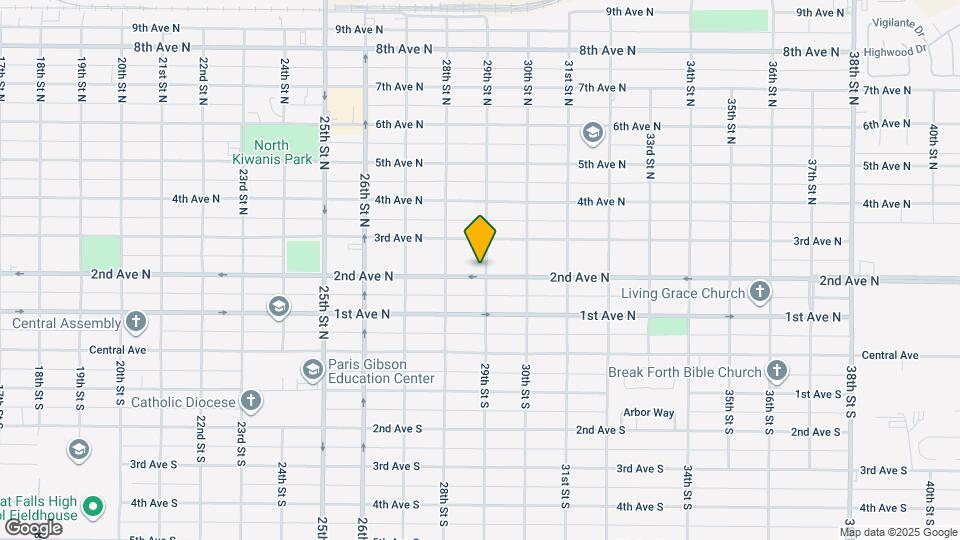 2825 2nd Ave N Map and Location Details