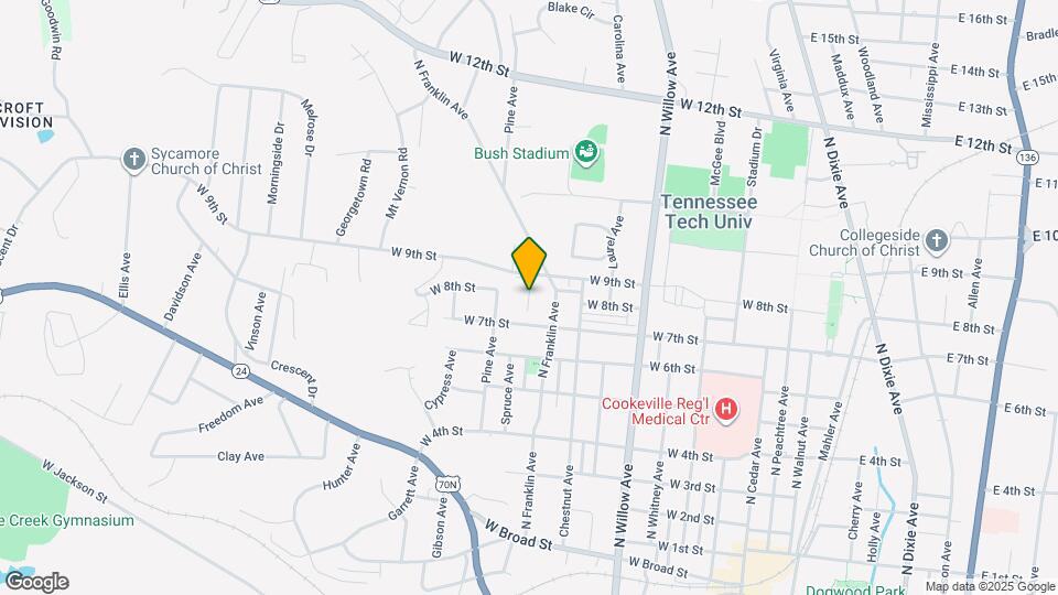 492 W 9th St, Unit 4 Map and Location Details