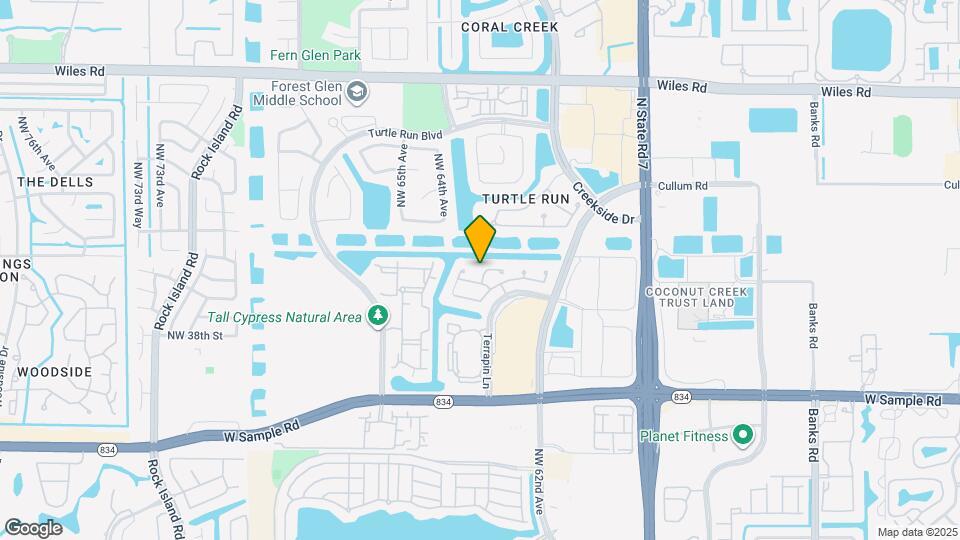 6377 NW 39th Ct Map and Location Details