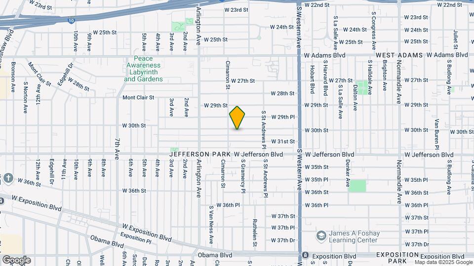 2174 W 30th St Map and Location Details