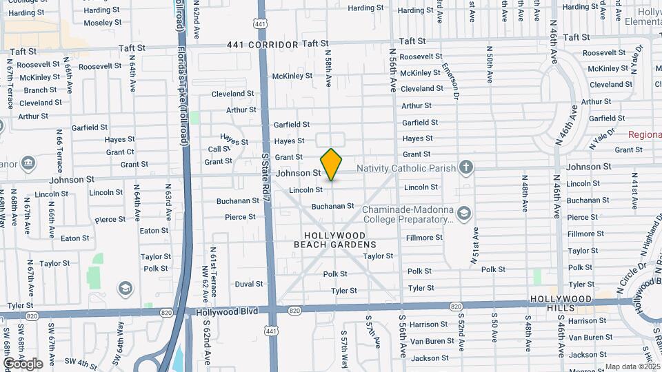 802 N 58th Ave Map and Location Details
