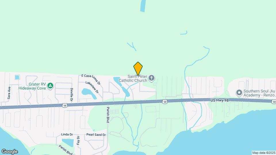 540 E Timberlake Dr Map and Location Details