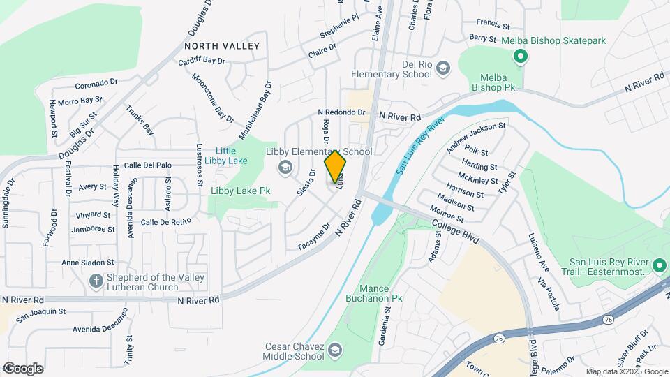 4909 Luna Dr Map and Location Details