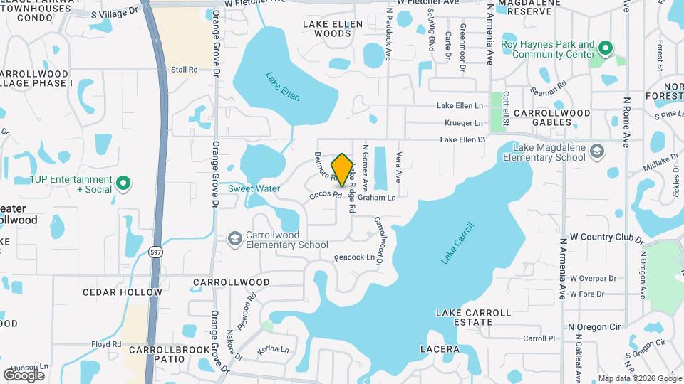 3103 Cocos Rd Map and Location Details