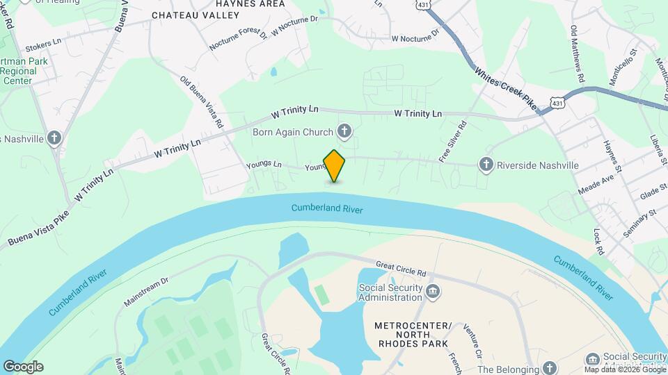 872 Youngs Ln Map and Location Details