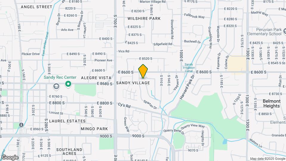 827 E Chariot Dr Map and Location Details