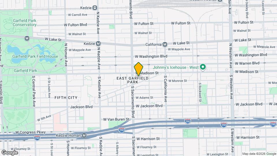 2950 W Monroe St Map and Location Details