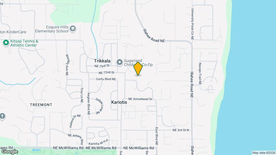 3394 Tyee Pl NE Mapa y Detalles de la Ubicación