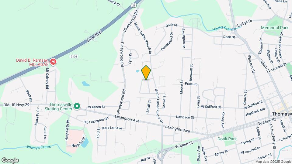 413 Cohen St Map and Location Details