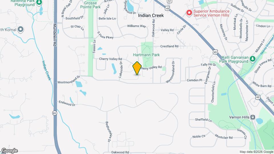 708 Court of Birch, Unit #3 Map and Location Details