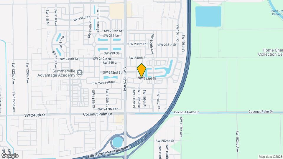 24310 SW 109th Path Map and Location Details