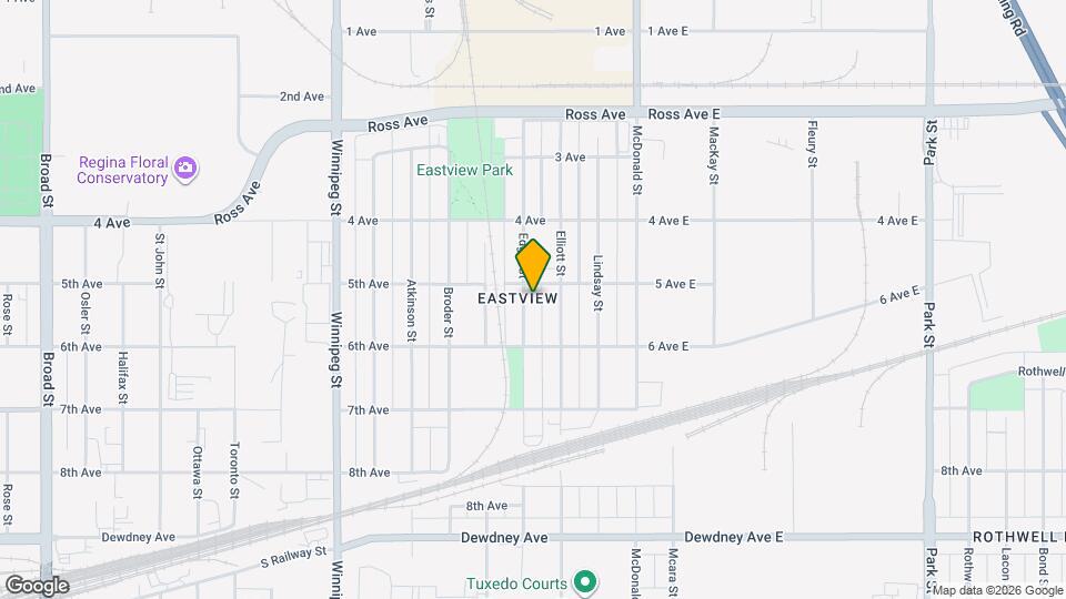 1117 Edgar St Map and Location Details