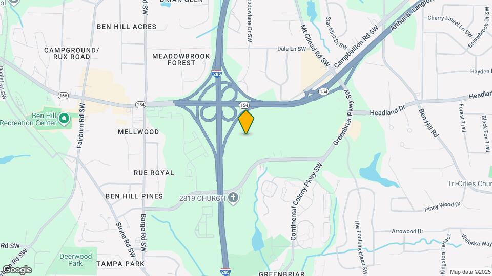 Briar Park 55+ Apartments Map and Location Details