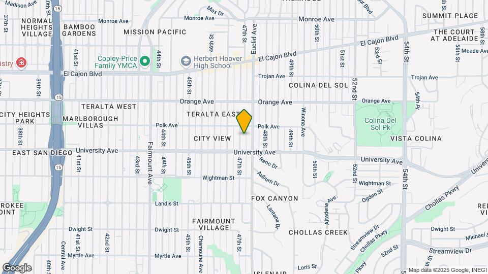 4053 47th St Map and Location Details