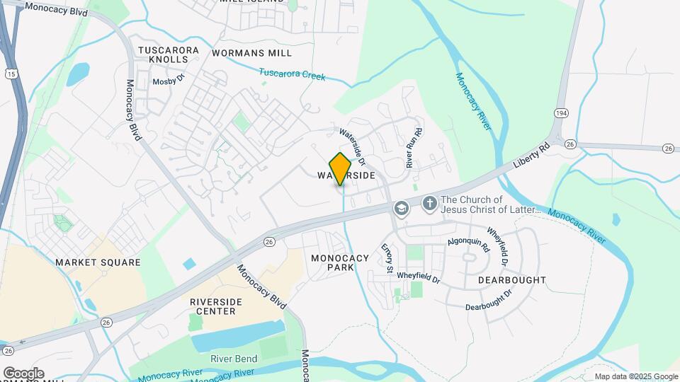 8002 Cattail Ct, Unit Townhouse Map and Location Details