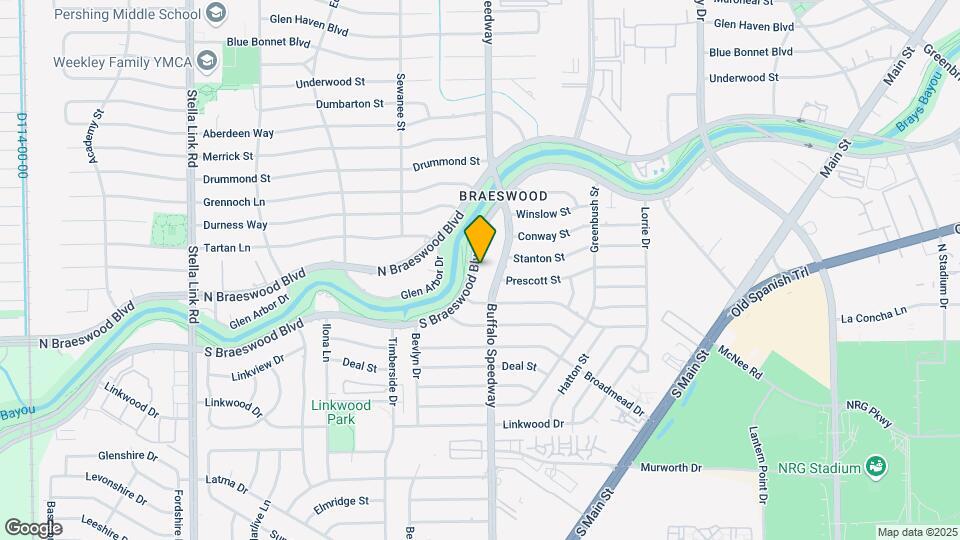3315 S Braeswood Blvd Mapa y Detalles de la Ubicación