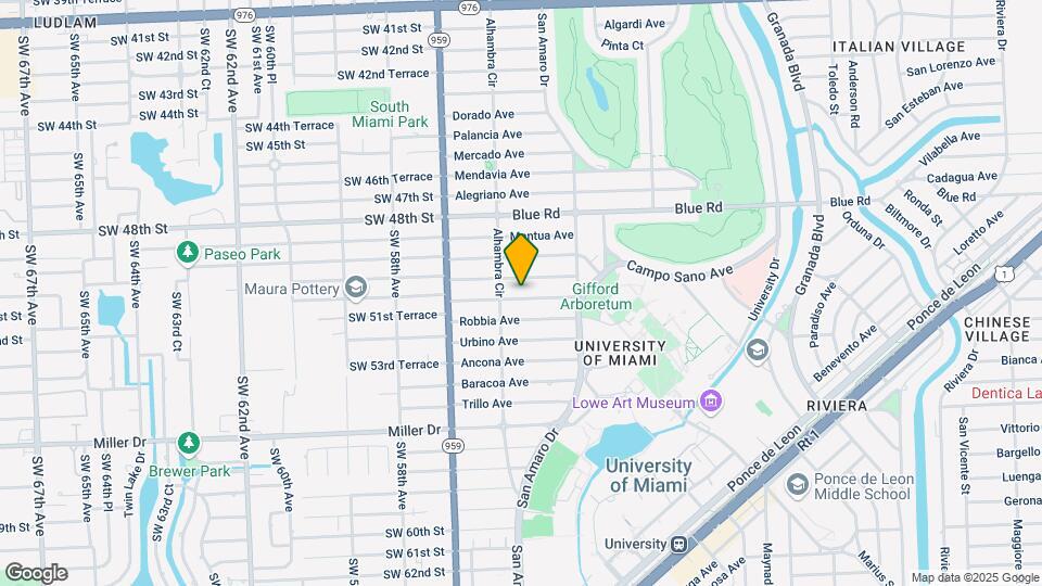 1457 Certosa Ave Map and Location Details