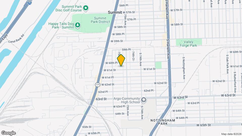 7520 W 61st St, Unit 2 Map and Location Details