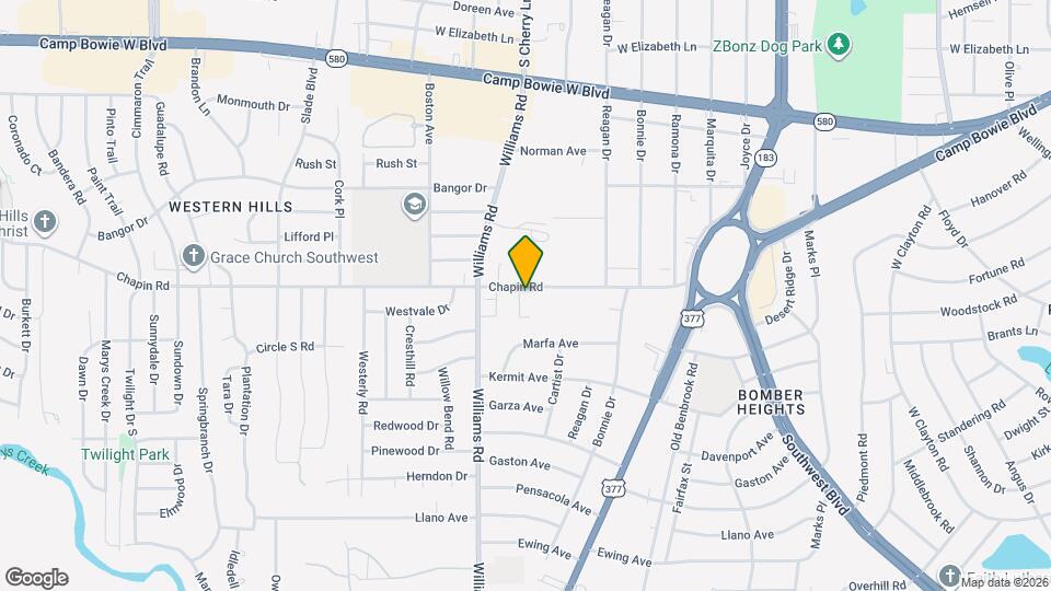 3807 Coates Cir Map and Location Details