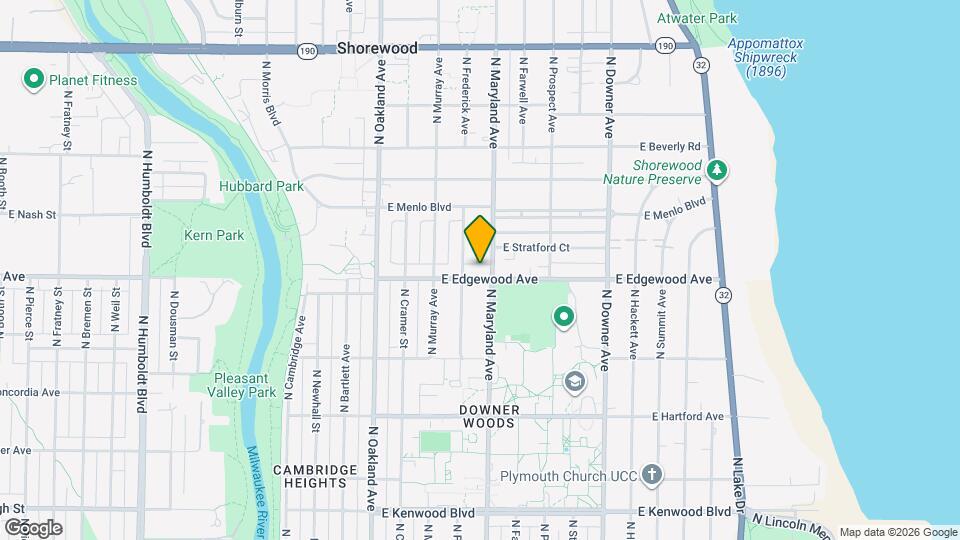 2114 E Edgewood Ave Mapa y Detalles de la Ubicación