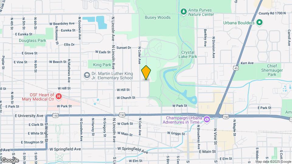 601 Fairview Ave Map and Location Details