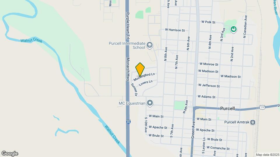 920 Mockingbird Ln Map and Location Details