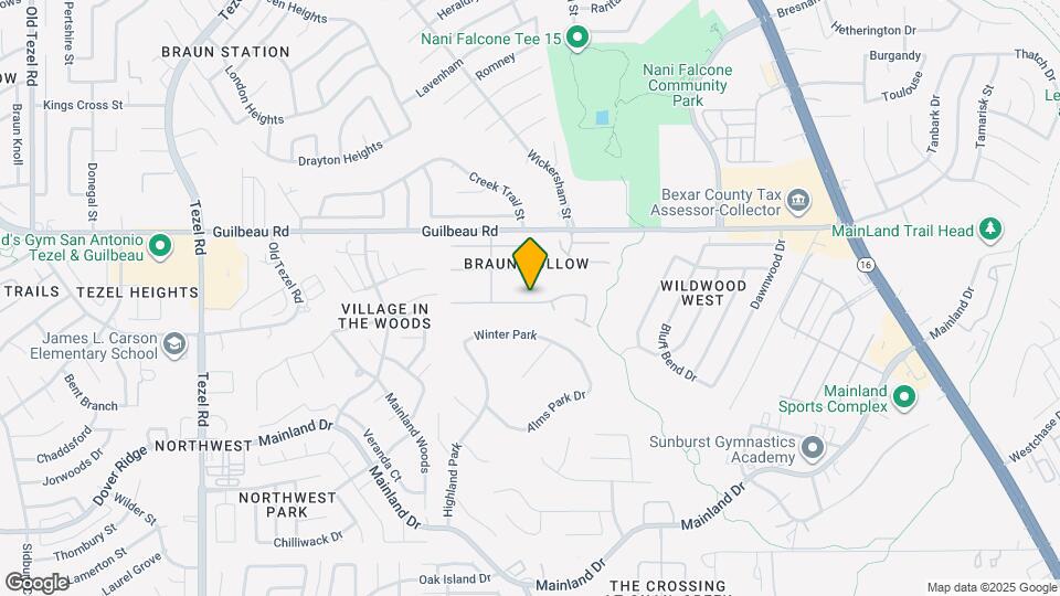 7711 Braun Bend Map and Location Details