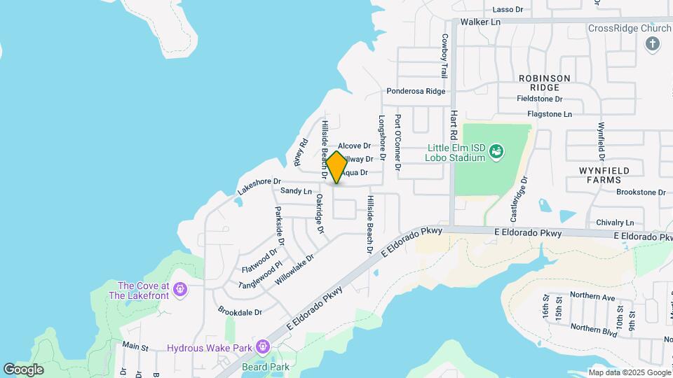 1109 Palomino Dr Map and Location Details