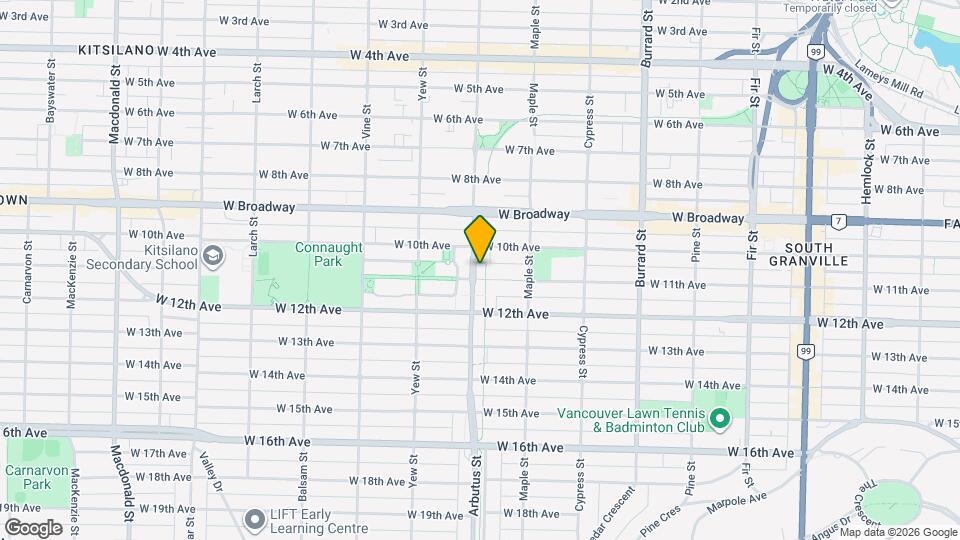 2688 Arbutus St Map and Location Details