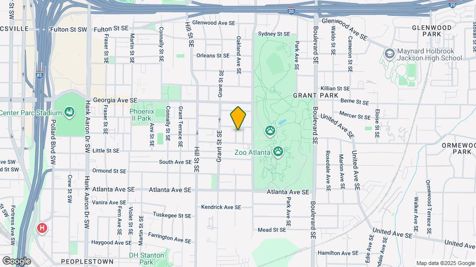 740 Oakland Ave SE Map and Location Details