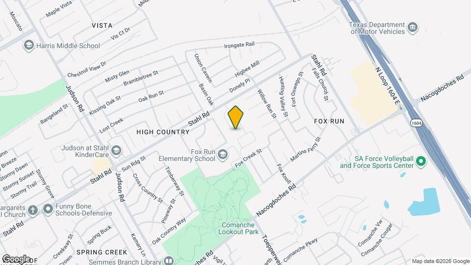 6106 Rio Piedra Dr Map and Location Details