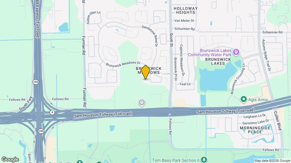 3206 Pearl Bluff Ln Map and Location Details