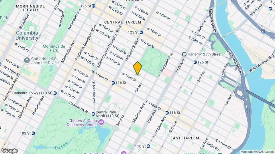 14 W 119th St Map and Location Details