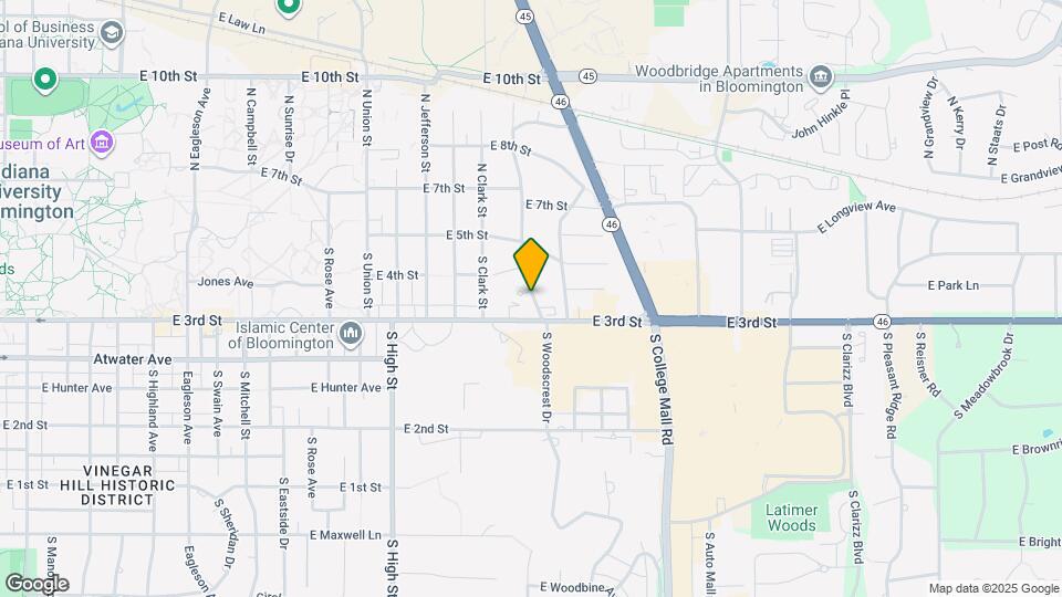 230 S Hillsdale Dr Map and Location Details