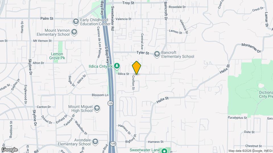 8731 Ildica St Map and Location Details