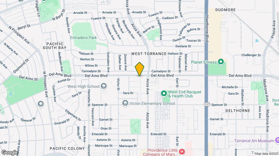 4704 Del Amo Blvd Map and Location Details