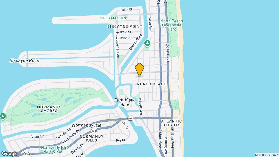 7601 Dickens Ave, Unit 202 Map and Location Details
