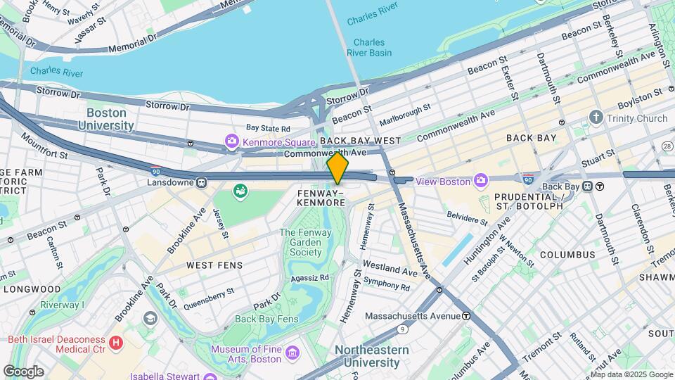 64 Charlesgate E, Unit 59 Mapa y Detalles de la Ubicación