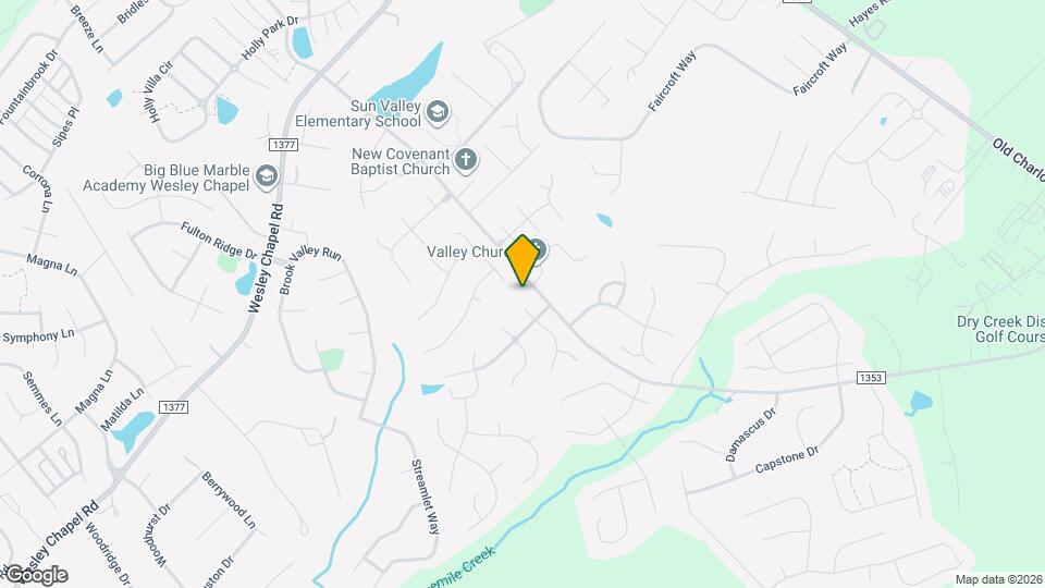 1001 Sunlight Path Dr Mapa y Detalles de la Ubicación