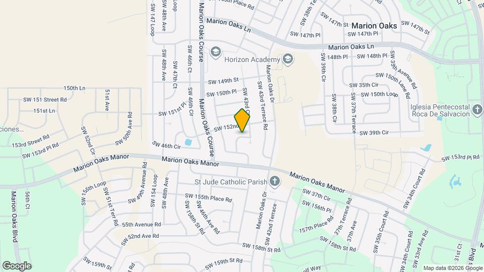 15258 SW 44th Terrace Map and Location Details