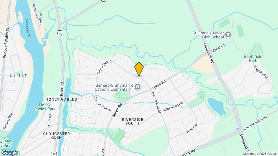 4031 Canyon Walk Dr Map and Location Details