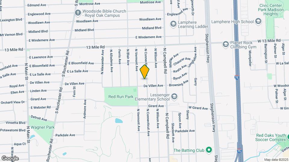 2915 N Connecticut Ave Map and Location Details