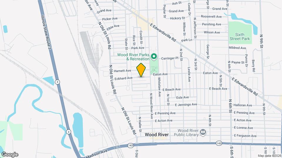 46 Eckhard Ave Map and Location Details