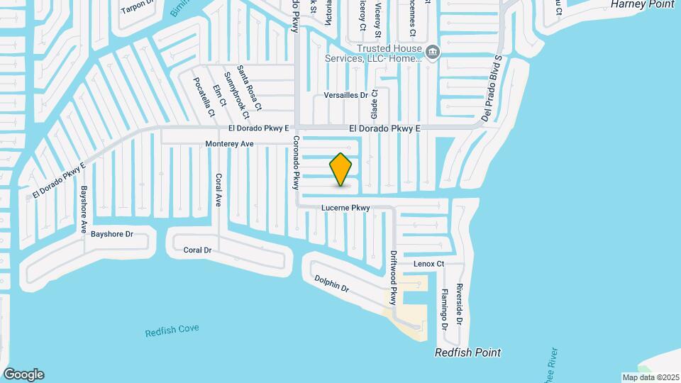 842 Miramar Ct Map and Location Details