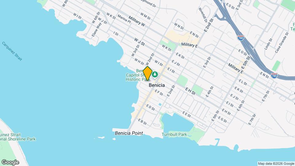 133 W F St Map and Location Details