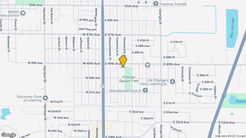 4932 Pennsylvania St Map and Location Details