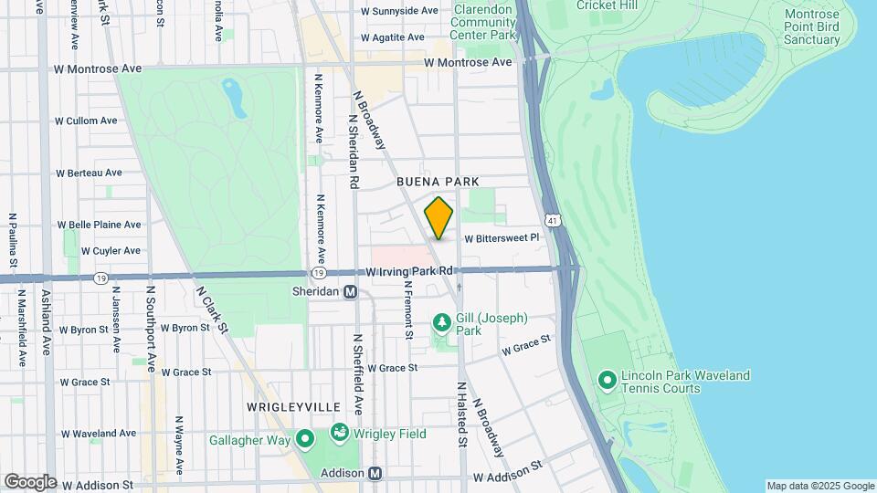 4027 N Broadway Mapa y Detalles de la Ubicación