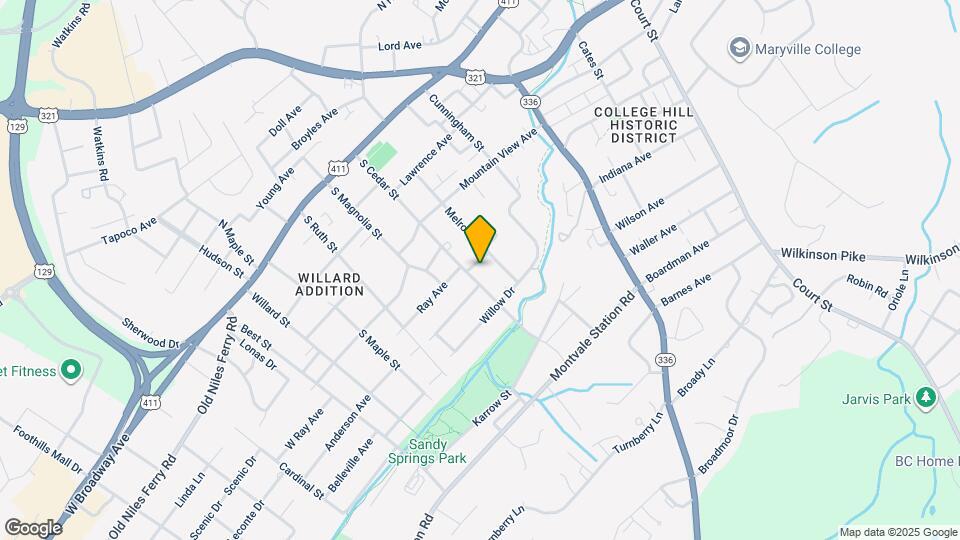 808 Ray Ave Map and Location Details