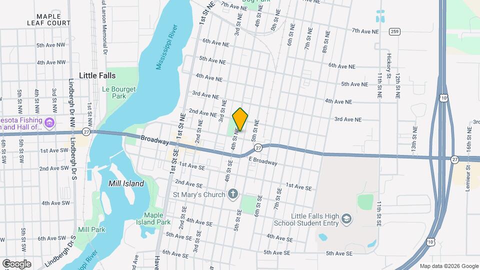 403 1st Ave, Unit 1 Map and Location Details